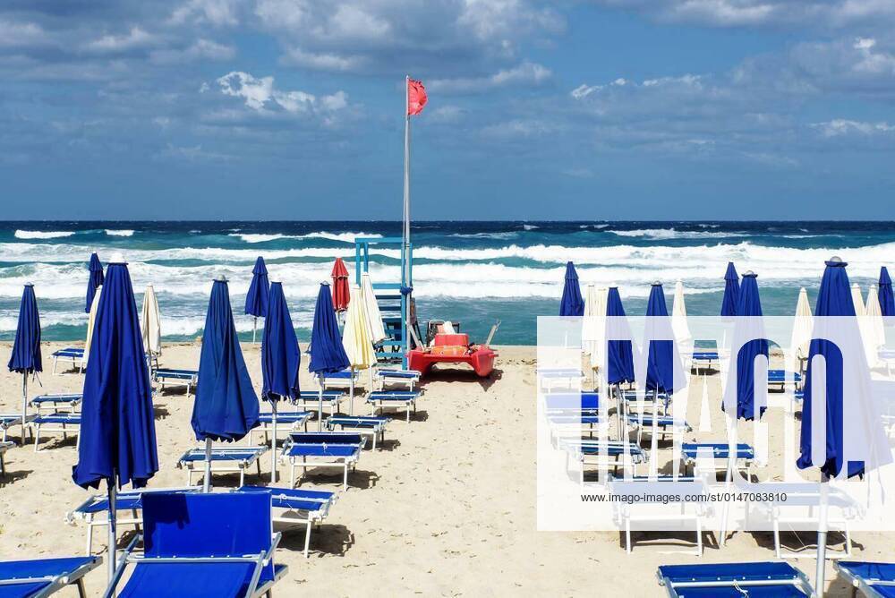 IMAGO Creative: Ende des Sommers Badesi Beach Resort Sardinia, 25.09.2021,
