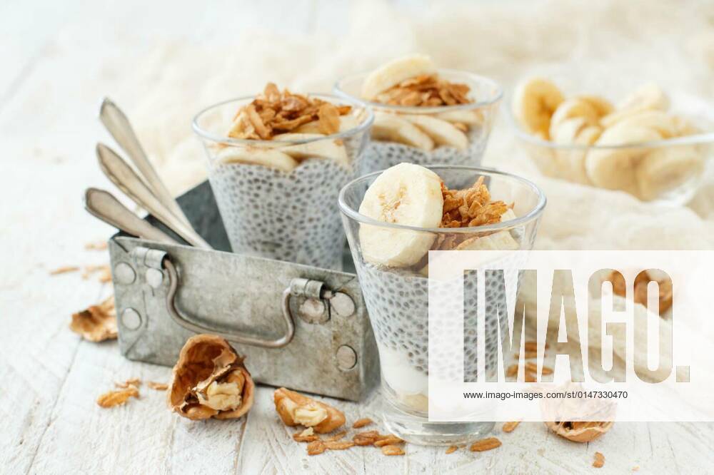 Chia pudding parfait with banana, 26.09.2021,