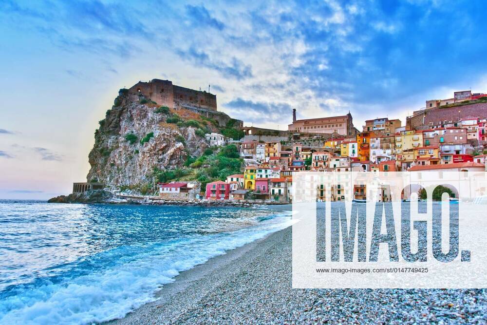 The city of Scilla in the Province of Reggio Calabria, Italy, 12.10.2020,