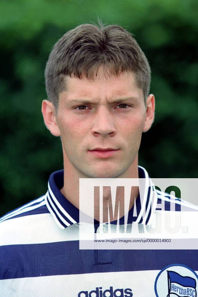 Porträt Pal Dardai Fußball 1. BL Herren Hertha BSC Berlin, Saison 1997 98, Porträt Berlin