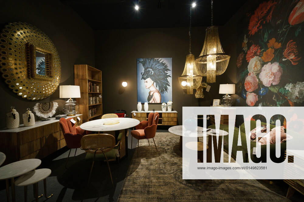 INTERGIFT 2022 - International Decoration Exhibition Decorative elements are shown at the INTERGIFT 2022 International Decoration Exhibition at Ifema in Madrid. February 4, 2022 in Madrid, Spain Madrid Spain