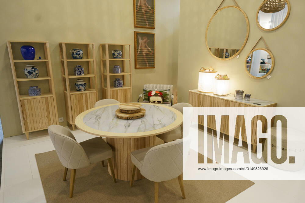 INTERGIFT 2022 - International Decoration Exhibition Decorative elements are shown at the INTERGIFT 2022 International Decoration Exhibition at Ifema in Madrid. February 4, 2022 in Madrid, Spain Madrid Spain