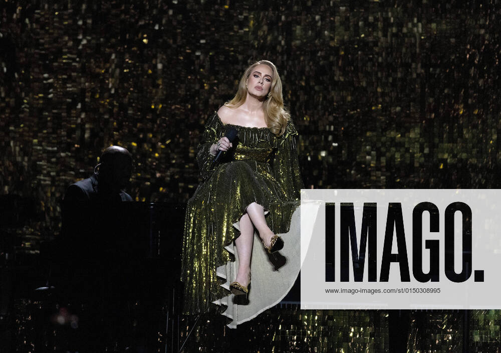 The BRIT Awards 2022 held at the O2 Arena Featuring: Adele Where: London, United Kingdom When: 08 Feb 2022 Credit: Cover Images **STRICTLY **