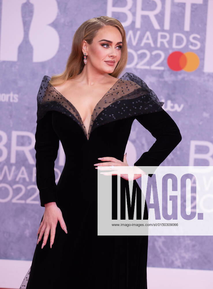 The BRIT Awards 2022 held at the O2 Arena Featuring: Adele Where: London, United Kingdom When: 08 Feb 2022 Credit: Cover Images **STRICTLY **