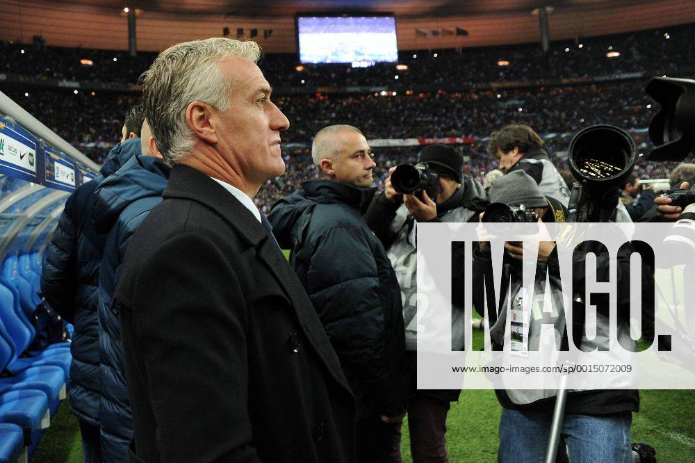 Didier Deschamps (entraineur -selectionneur France) photographes FOOTBALL : France vs Ukraine - Barrages CDM 2014 - 19 11 2013 N.LeGouic FEP Panoramic