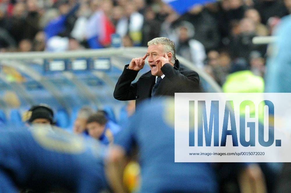 Didier Deschamps (entraineur -selectionneur France) FOOTBALL : France vs Ukraine - Barrages CDM 2014 - 19 11 2013 N.LeGouic FEP Panoramic