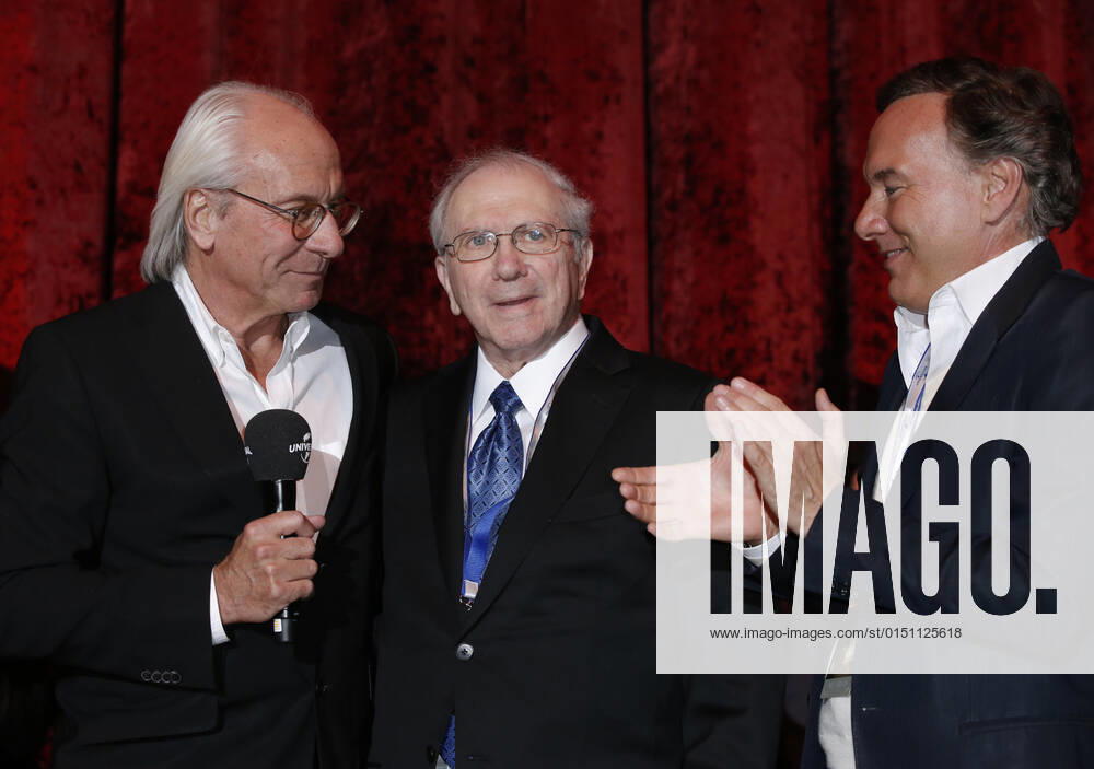 Wolf Bauer, Buchautor Noah Gordon und Nico Hofmann Weltpremiere von Der MEDICUS am 16. Dezember 2013 im Kino im ZOO-Palast in Berlin