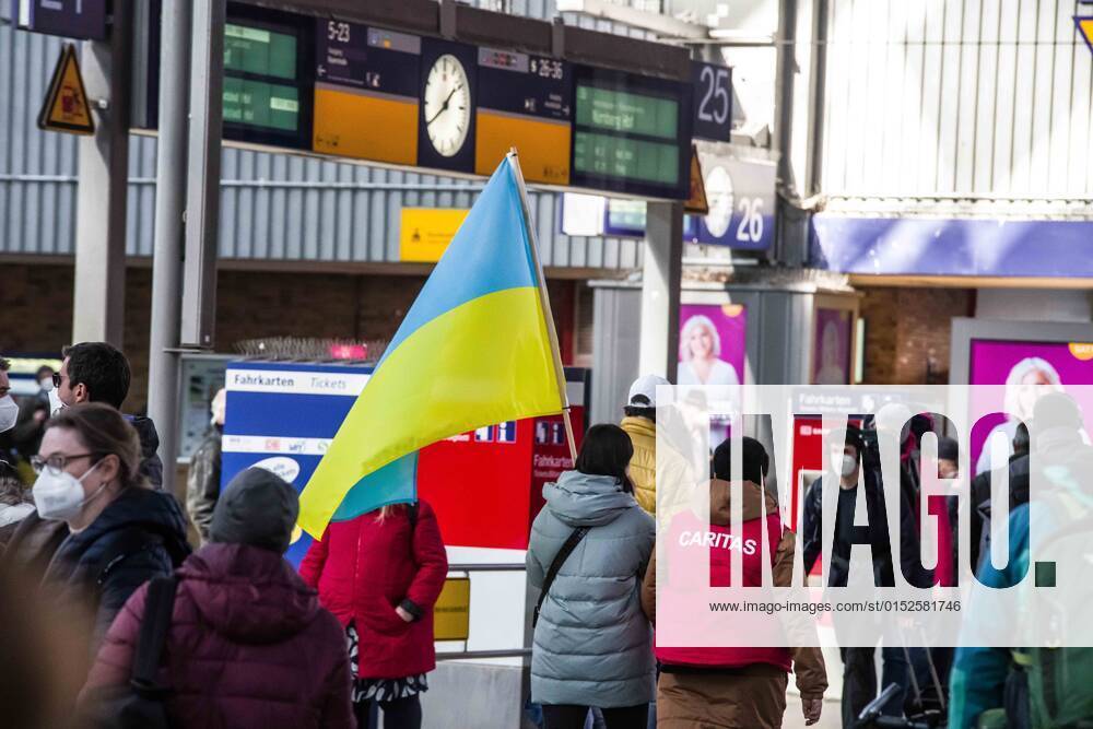 With officially one million externally displaced and many more in Ukraine internally displaced, the European Union has relaxed entry and travel requirements in order to distribute those fleeing the war. The city of Munich, Germany was one of the major destinations for the 2015 refugee crisis and due to this Caritas and the Bahnhofsmission have mobilized to give the refugees information and a short-term place to stay. Currently, many refugees are from Kharkiv and they detail the horrors they say before fleeing their homes. Munich Germany - ZUMAb160 20220304_zbp_b160_002