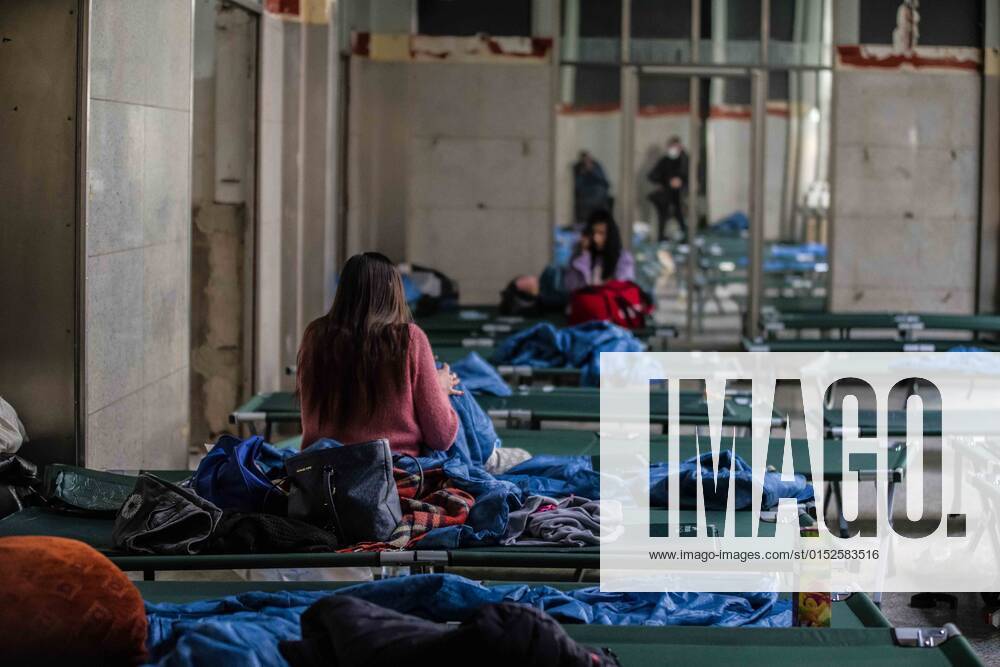 With officially one million externally displaced and many more in Ukraine internally displaced, the European Union has relaxed entry and travel requirements in order to distribute those fleeing the war. The city of Munich, Germany was one of the major destinations for the 2015 refugee crisis and due to this Caritas and the Bahnhofsmission have mobilized to give the refugees information and a short-term place to stay. Currently, many refugees are from Kharkiv and they detail the horrors they say before fleeing their homes. Munich Germany - ZUMAb160 20220304_zbp_b160_018