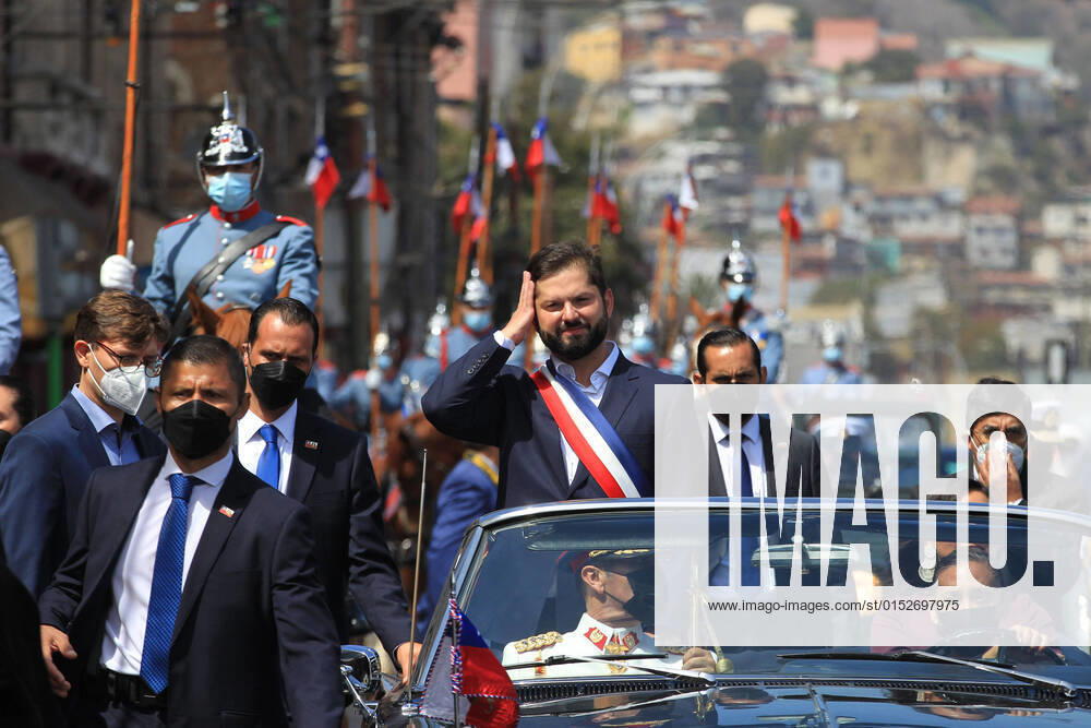 The President of the Republic, Gabriel Boric , leaves the National Congress after the presidential change of command Dragomir Yankovic Aton Chile, Santiago Chile Aton 589498