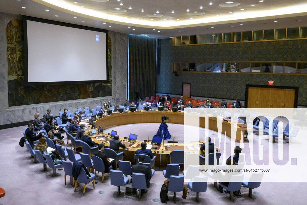(220316) -- UNITED NATIONS, March 16, 2022 -- A UN Security Council meeting on the situation in Libya is held at the UN headquarters in New York, on March 16, 2022. UN Undersecretary-General for Political Affairs Rosemary DiCarlo warned on Wednesday that the current political polarization in Libya may lead to instability. ( Handout via Xinhua) UN-SECURITY COUNCIL-LIBYA-MEETING LoeyxFelipe UNxPhoto
