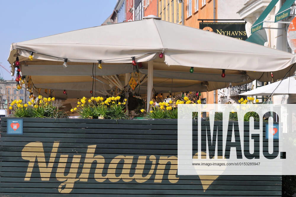 Copenhagen Denmark.22 March 2022 .Torits enjoy sun shine weather boat cruising enjoy food and drinks at cafe adn bars and restaurant on Nyhavn canal in danish capital. (Photo..Francis Dean Dean Pictures)
