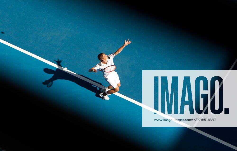 TENNIS - ATP, Australian Open 2014 MELBOURNE,AUSTRALIEN,19.JAN.14 - TENNIS - ATP Tennis Herren World Tour, Grand Slam, Australian Open. Bild zeigt Florian Mayer (GER).