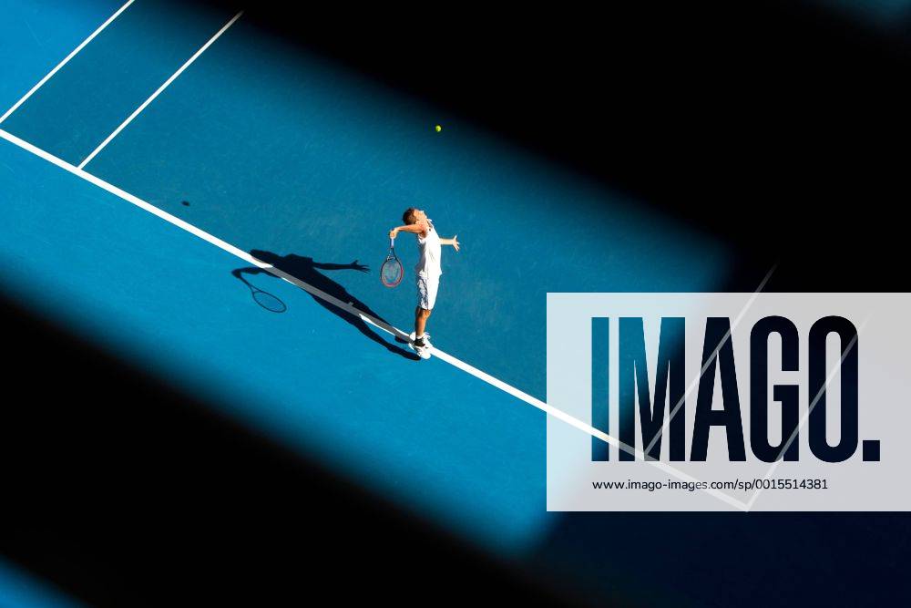 TENNIS - ATP, Australian Open 2014 MELBOURNE,AUSTRALIEN,19.JAN.14 - TENNIS - ATP Tennis Herren World Tour, Grand Slam, Australian Open. Bild zeigt Florian Mayer (GER).