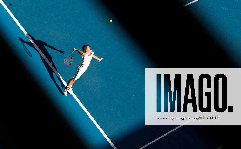 TENNIS - ATP, Australian Open 2014 MELBOURNE,AUSTRALIEN,19.JAN.14 - TENNIS - ATP Tennis Herren World Tour, Grand Slam, Australian Open. Bild zeigt Florian Mayer (GER).
