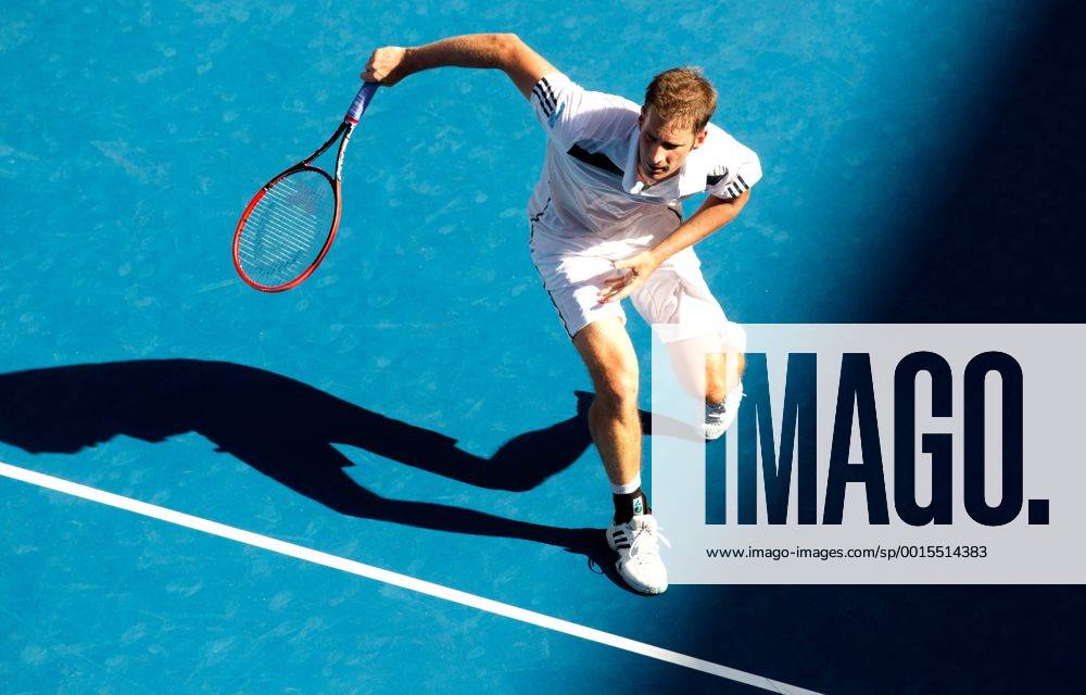 TENNIS - ATP, Australian Open 2014 MELBOURNE,AUSTRALIEN,19.JAN.14 - TENNIS - ATP Tennis Herren World Tour, Grand Slam, Australian Open. Bild zeigt Florian Mayer (GER).