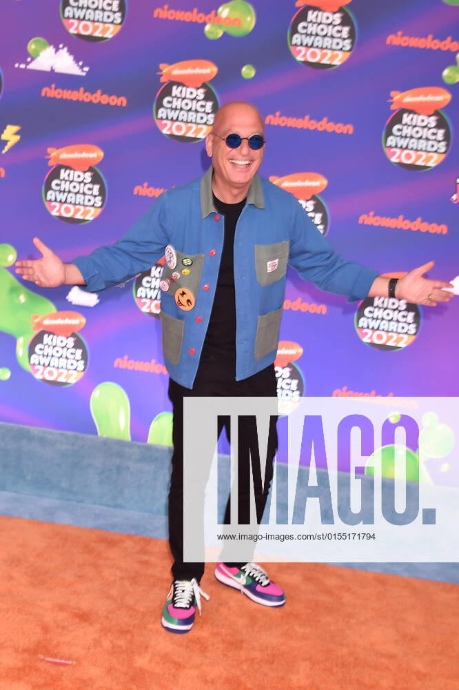 SANTA MONICA, CA - APRIL 9: Howie Mandel at the 2022 Nickelodeon Kids Choice Awards at the Barker Hangar in Santa Monica, California on April 9, 2022.