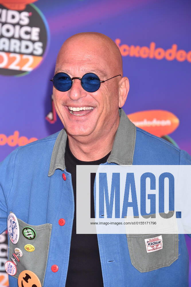 SANTA MONICA, CA - APRIL 9: Howie Mandel at the 2022 Nickelodeon Kids Choice Awards at the Barker Hangar in Santa Monica, California on April 9, 2022.