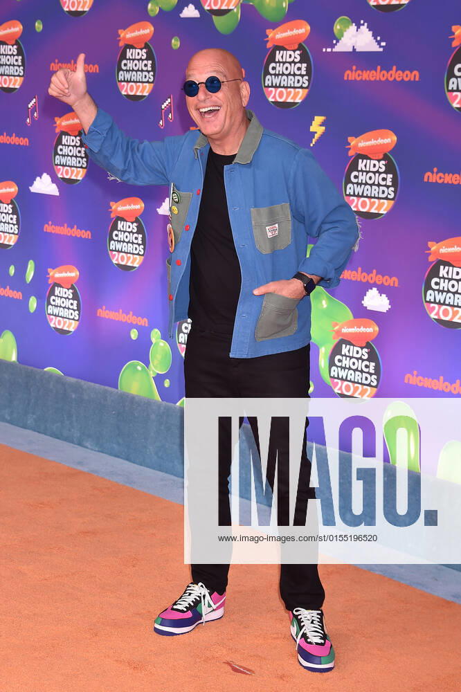SANTA MONICA, CA - APRIL 9: Howie Mandel at the 2022 Nickelodeon Kids Choice Awards at the Barker Hangar in Santa Monica, California on April 9, 2022.