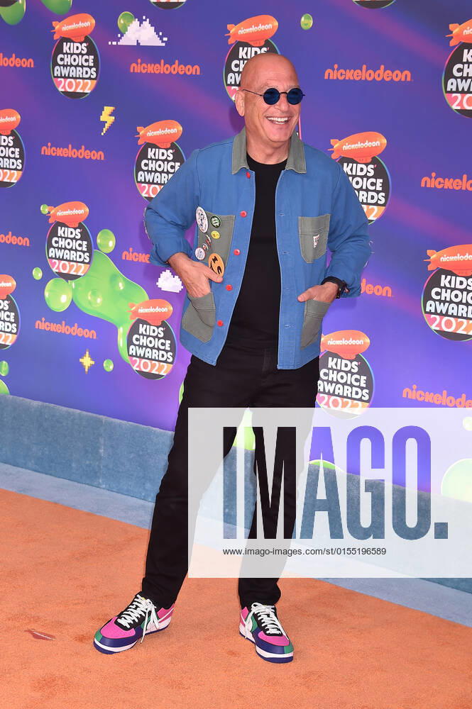 SANTA MONICA, CA - APRIL 9: Howie Mandel at the 2022 Nickelodeon Kids Choice Awards at the Barker Hangar in Santa Monica, California on April 9, 2022.