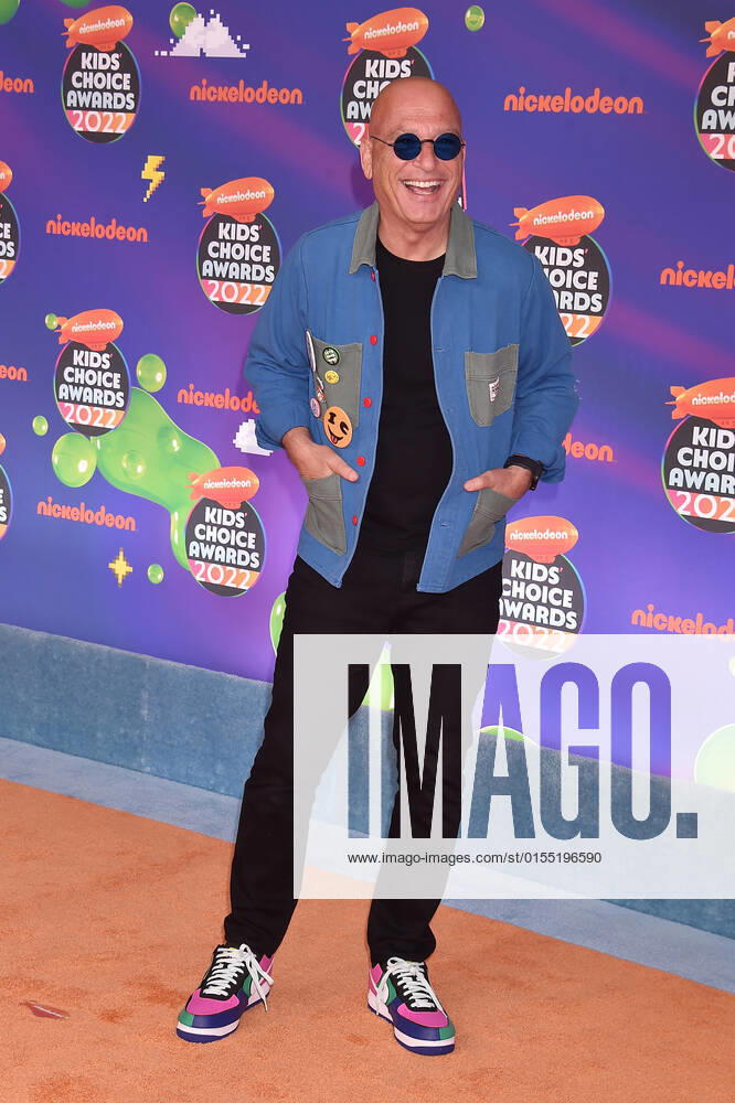 SANTA MONICA, CA - APRIL 9: Howie Mandel at the 2022 Nickelodeon Kids Choice Awards at the Barker Hangar in Santa Monica, California on April 9, 2022.