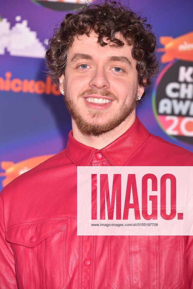 SANTA MONICA, CA - APRIL 9: Jack Harlow at the 2022 Nickelodeon Kids Choice Awards at the Barker Hangar in Santa Monica, California on April 9, 2022.