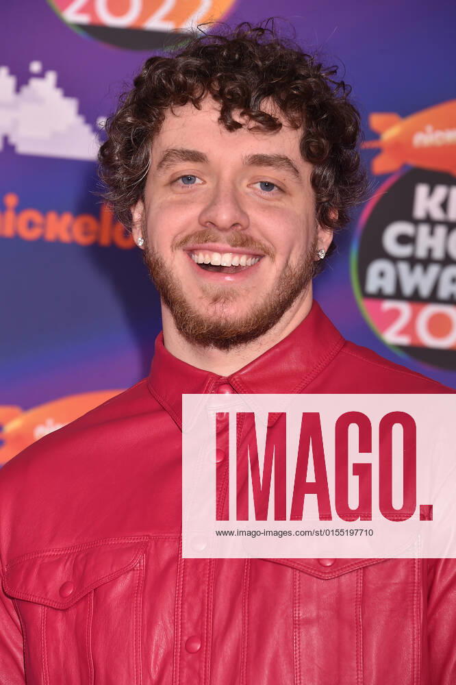 SANTA MONICA, CA - APRIL 9: Jack Harlow at the 2022 Nickelodeon Kids Choice Awards at the Barker Hangar in Santa Monica, California on April 9, 2022.