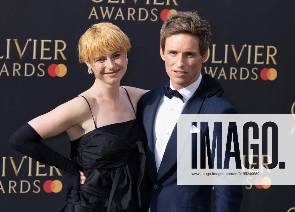 The 2022 Oliver Awards held at The Royal Albert Hall - Arrivals Featuring: Jessie Buckley, Eddie Redmayne Where: London, United Kingdom When: 10 Apr 2022 Credit: Cover Images