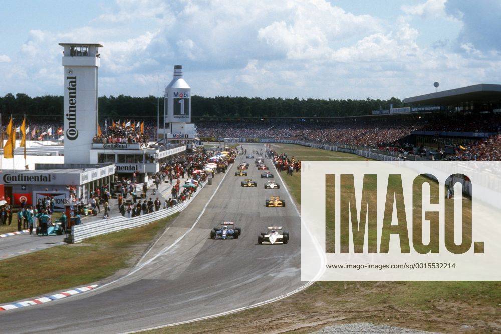 Großer Preis von Deutschland auf dem Hockenheimring: Start- und Zielgerade