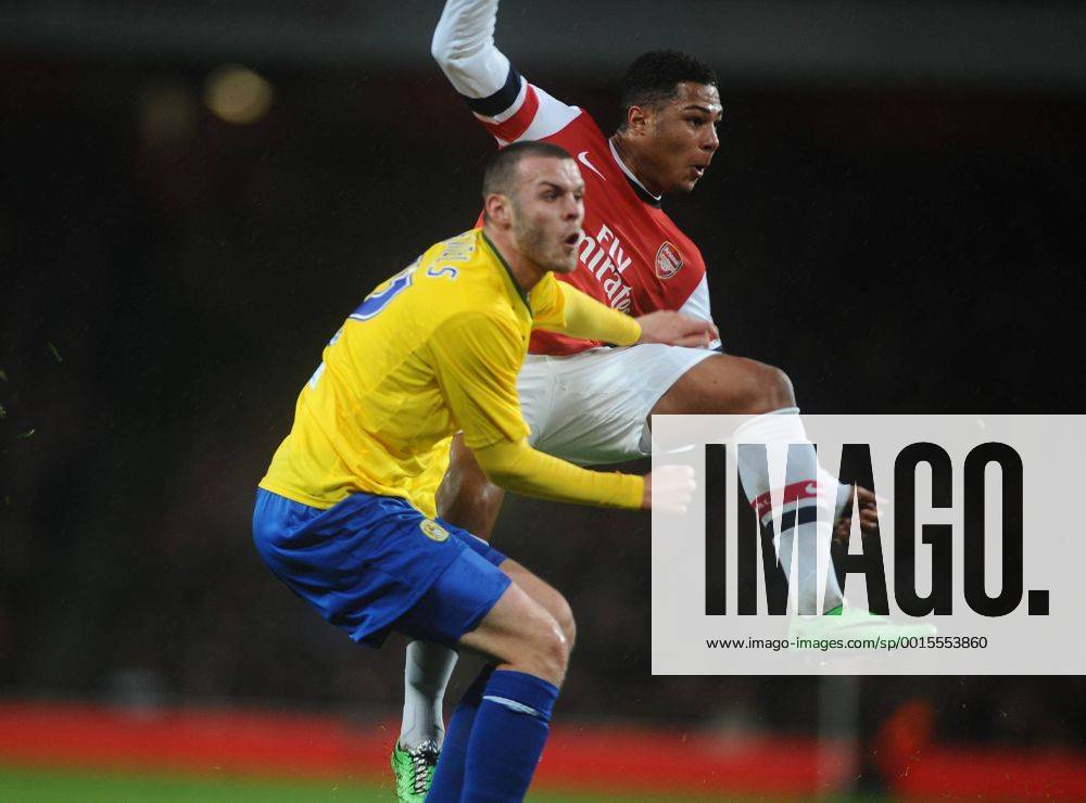Football - 2013 2014 FA Cup - Fourth Round: Arsenal vs. Coventry City Arsenal s Serge Gnabry at The Emirates. COLORSPORT ANDREW COWIE