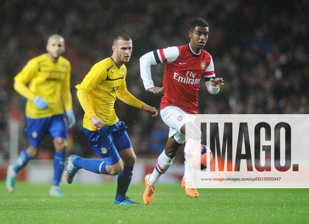 Football - 2013 2014 FA Cup - Fourth Round: Arsenal vs. Coventry City Arsenal s Gedion Zalalem comes on as a Substitute to make his debut at The Emirates. Billy Daniels - coventry COLORSPORT ANDREW COWIEWIE