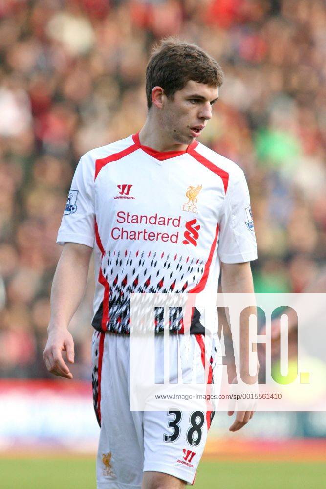 Football - 2013 2014 FA Cup - Fourth Round: AFC Bournemouth vs. Liverpool FC Jon Flanagan of Liverpool Colorsport ShaunxBoggust