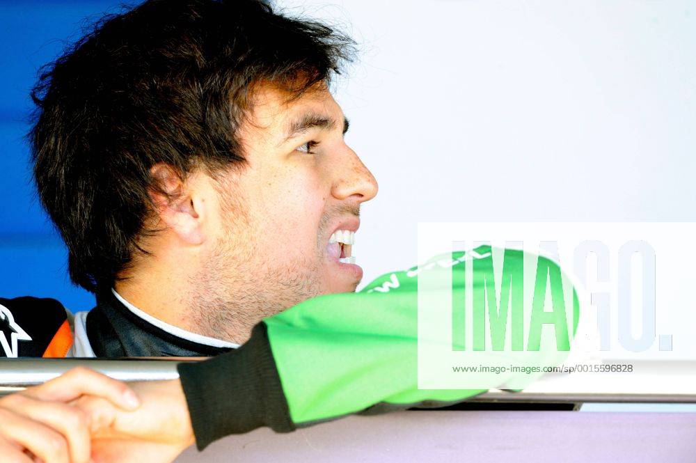 Sergio Perez, Sahara Force India F1, formula 1 GP, Test Jerez, Spanien, 29.01.2014 Photo:mspb Jerry Andre Sergio Perez, formula 1 GP, Test 2014,