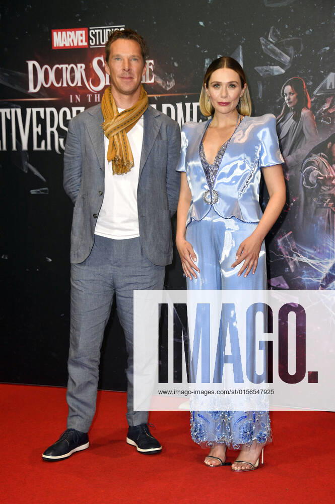 Benedict Cumberbatch und Elizabeth Olsen beim Photocall zum Kinofilm Doctor Strange in the Multiverse of Madness im Hotel The Ritz-Carlton. Berlin