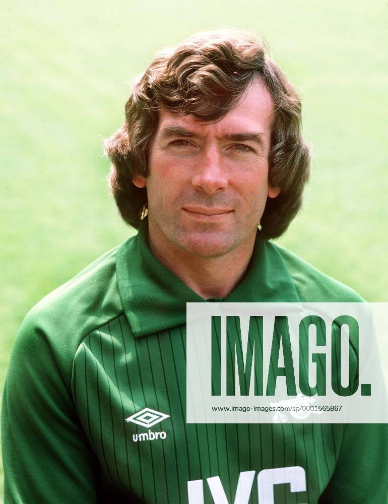 Torwart Pat Jennings (Arsenal) - Fußball Herren English First Division 1982 1983, 1. Englische Liga, Arsenal FC London Porträt London