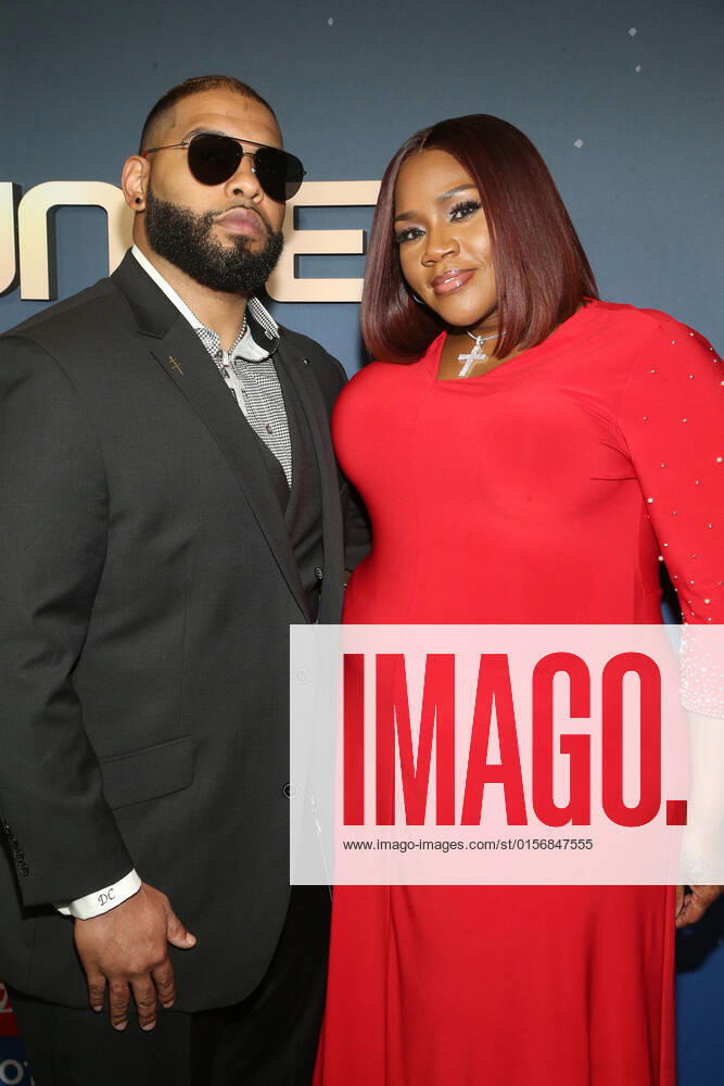 HOLLYWOOD, CA - APRIL 23: Darrell Crump and Kelly Price at the 2022 Trumpet Awards at the Dolby Theatre in Hollywood, California on April 23, 2022.