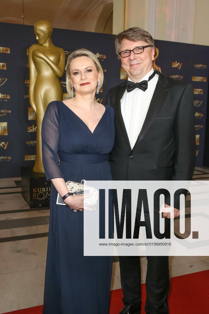 Wiener Hofburg, ROMY - Film- u. TV-Preis, Gala-Verleihung des Fernseh-Preises von ORF u. KURIER im Bild: Lou Lorenz-Dittlbacher, Fritz Dittlbacher, ROMY - Film- u. TV-Preis
