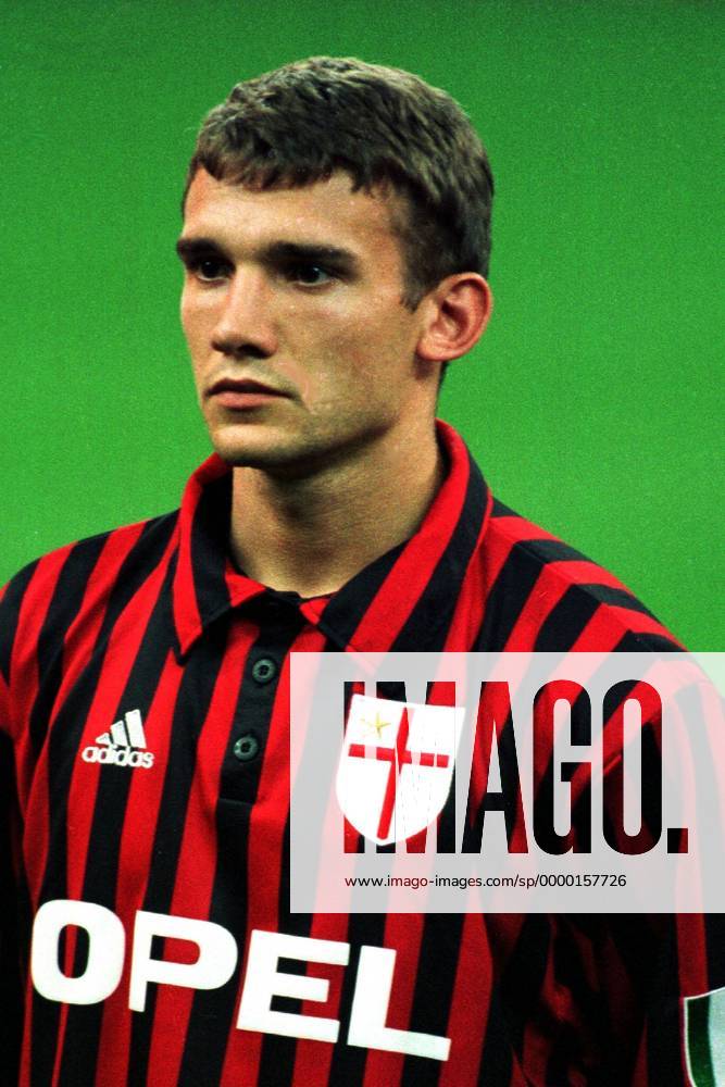 Andrej Schewtschenko (Milan) Fußball EC 1 Herren Champions League 1999 2000, AC Mailand, Serie A Porträt Stadio Giuseppe Meazza San Siro Mailand