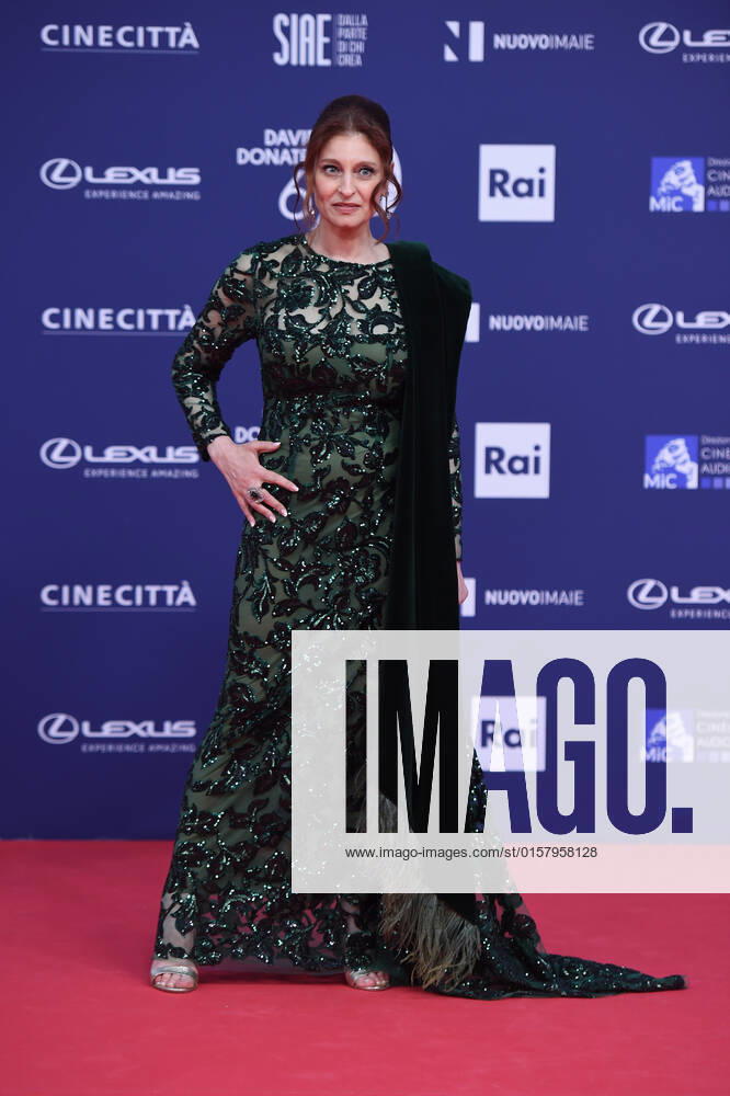 Verleihung des David di Donatello-Preises 2022 in Rom 67th David Di Donatello red carpet Susy Del Giudice attends the 67th David Di Donatello red carpet on May 03, 2022 in Rome, Italy Massimo Insabato