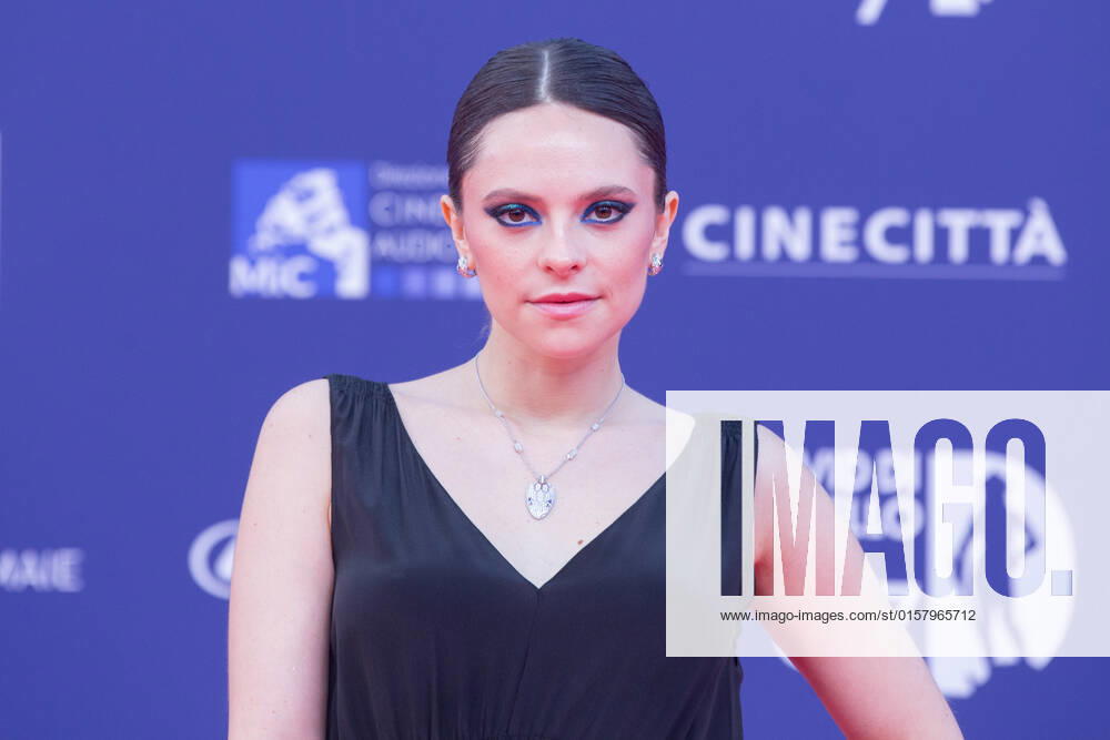 Verleihung des David di Donatello-Preises 2022 in Rom Italy: Red Carpet of David di Donatello 2022 Awards ceremony Francesca Michielin attends the red carpet of David di Donatello 2022 awards ceremony in Rome Rome Italy