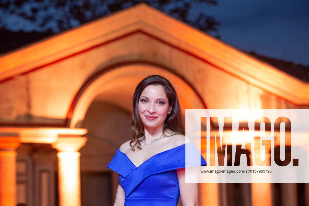 Verleihung des David di Donatello-Preises 2022 in Rom Italy: Red Carpet of David di Donatello 2022 Awards ceremony Antonella Carone attends the red carpet of David di Donatello 2022 awards ceremony in Rome Rome Italy
