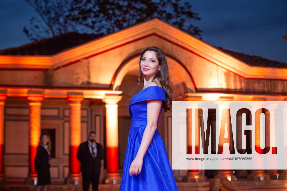 Verleihung des David di Donatello-Preises 2022 in Rom Italy: Red Carpet of David di Donatello 2022 Awards ceremony Antonella Carone attends the red carpet of David di Donatello 2022 awards ceremony in Rome Rome Italy
