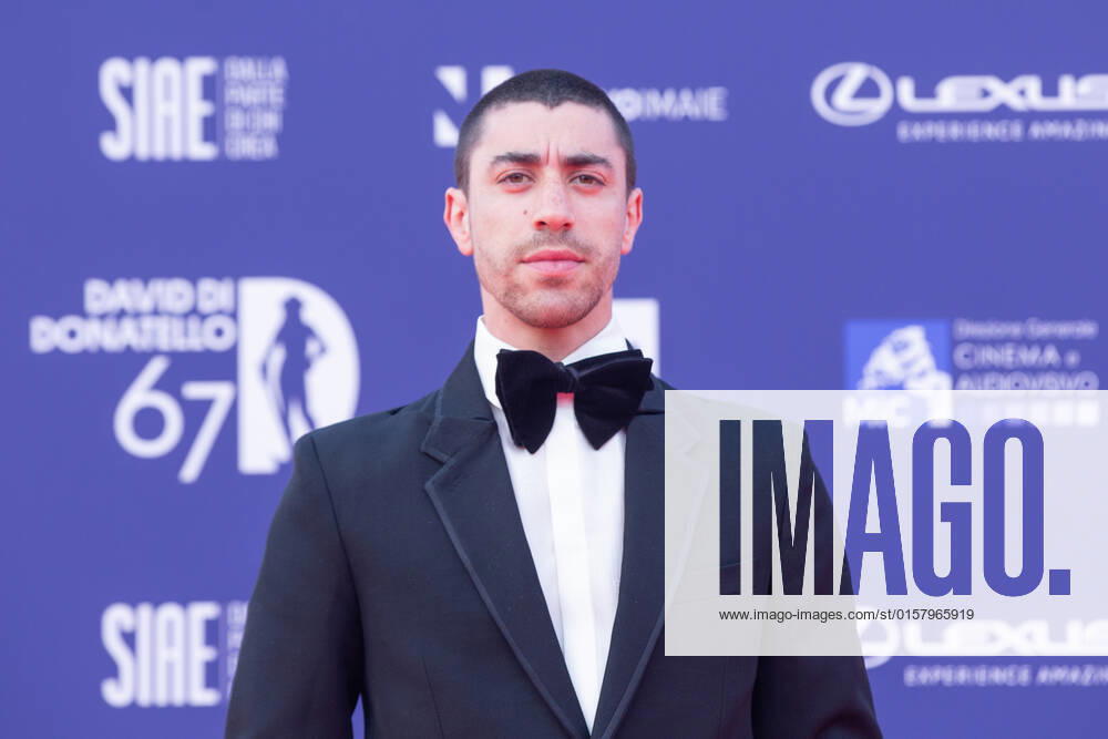 Verleihung des David di Donatello-Preises 2022 in Rom Italy: Red Carpet of David di Donatello 2022 Awards ceremony Eduardo Scarpetta attends the red carpet of David di Donatello 2022 awards ceremony in Rome Rome Italy