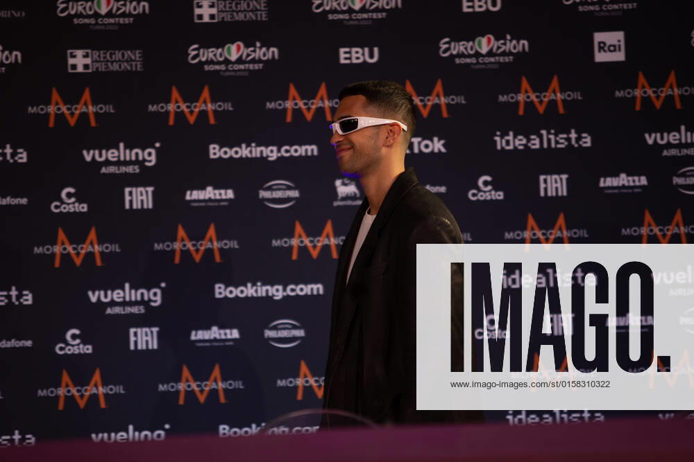 Mahmood (Brividi) Italy during the Eurovision Song Contest 2022, artists press conference, on 05 May 2022, at Pala Alpitour in Turin, Italy. Photo Nderim KACELI