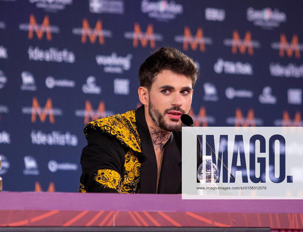 Eurovision Song Contest 2022 Alvan of Alvan & Ahez (Fulenn) France during the Eurovision Song Contest 2022, artists press conference, on 05 May 2022, at Pala Alpitour in Turin, Italy. Turin Italy