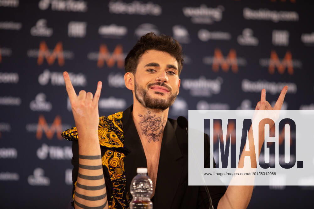 Eurovision Song Contest 2022 Alvan of Alvan & Ahez (Fulenn) France during the Eurovision Song Contest 2022, artists press conference, on 05 May 2022, at Pala Alpitour in Turin, Italy. Turin Italy