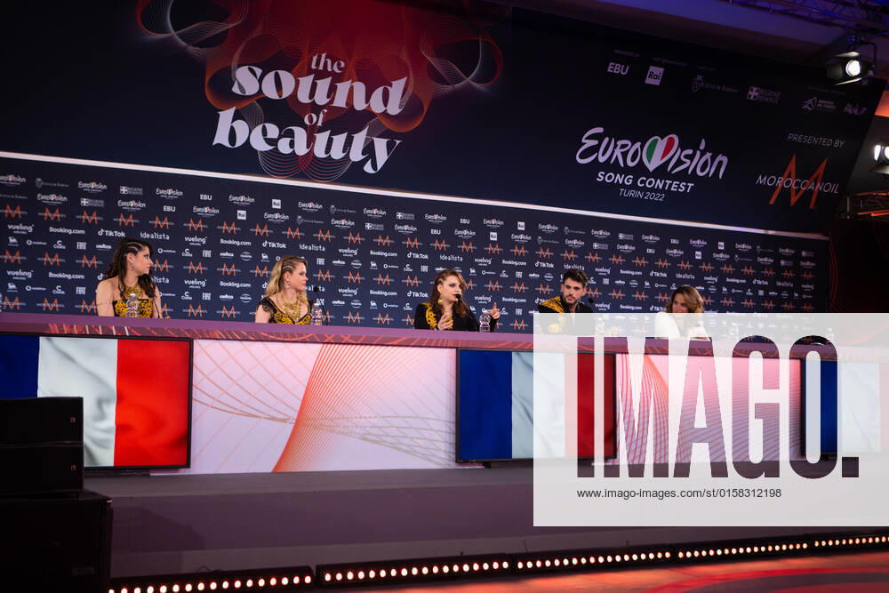 Eurovision Song Contest 2022 Alvan & Ahez (Fulenn) France during the Eurovision Song Contest 2022, artists press conference, on 05 May 2022, at Pala Alpitour in Turin, Italy. Turin Italy