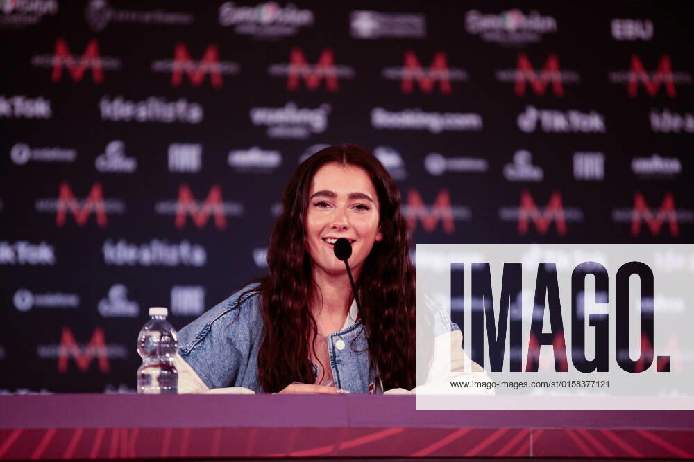 Brooke (That s rich) Ireland during the Eurovision Song Contest 2022, artists press conference, on 05 May 2022, at Pala Alpitour in Turin, Italy. Photo Nderim KACELI