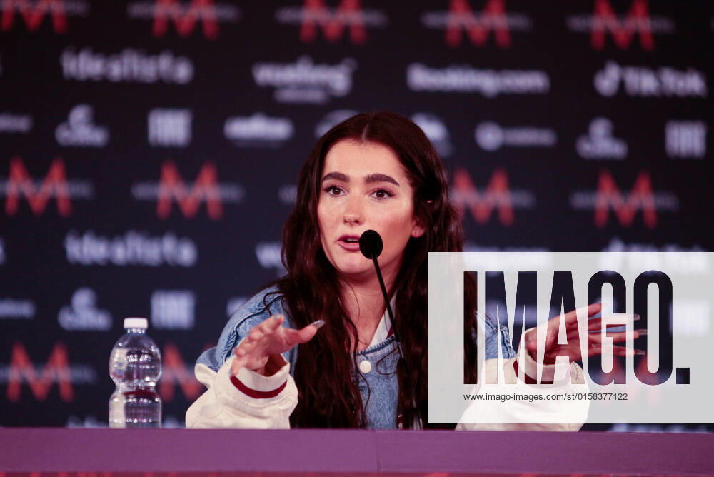 Brooke (That s rich) Ireland during the Eurovision Song Contest 2022, artists press conference, on 05 May 2022, at Pala Alpitour in Turin, Italy. Photo Nderim KACELI