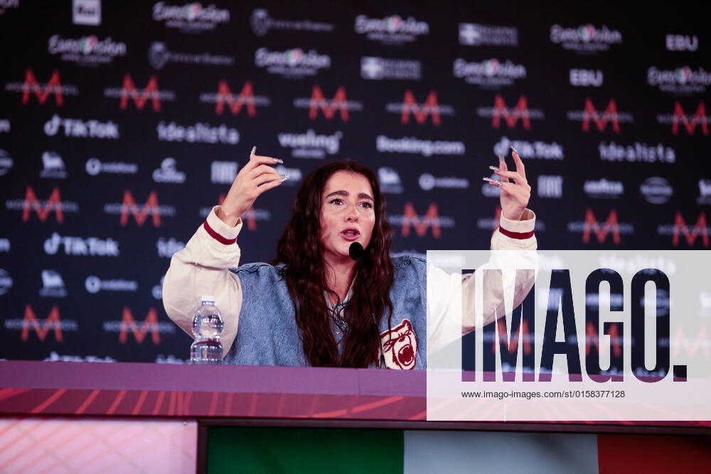 Brooke (That s rich) Ireland during the Eurovision Song Contest 2022, artists press conference, on 05 May 2022, at Pala Alpitour in Turin, Italy. Photo Nderim KACELI